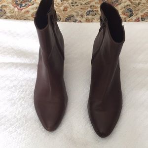 Brown Ralph Lauren Booties